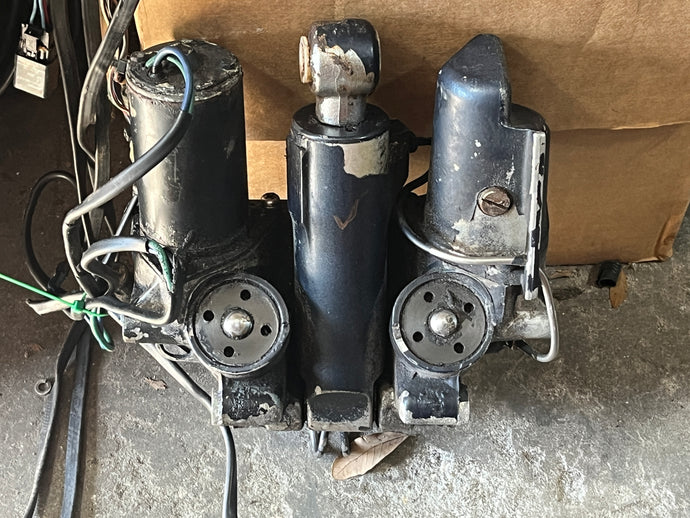 70 hp Johnson Evinrude POWER TRIM UNIT two stroke TESTED