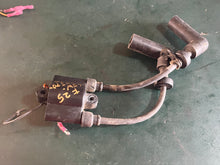 Load image into Gallery viewer, f 25 Yamaha 65W-85570-00-00 IGNITION COIL ASSY 6G8-82370-30-00 PLUG CAP oem Four Stroke $45
