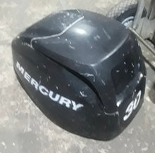 Cargar imagen en el visor de la galería, 30 40 hp Mercury TOP COWL engine cover 834785T5 834785T7 four stroke EFI pull start
