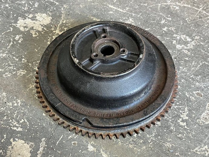40 48 50 55 hp Johnson Evinrude flywheel 513837 584251, two stroke two cylinder outboards