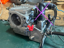 Load image into Gallery viewer, sold local aug7-2024———50 40 hp Yamaha CARBURETOR SET 62X-14301-00-00 14302 14303 1995-2003, 62X-14301-10-00 14302 14303 two stroke 2004-2009
