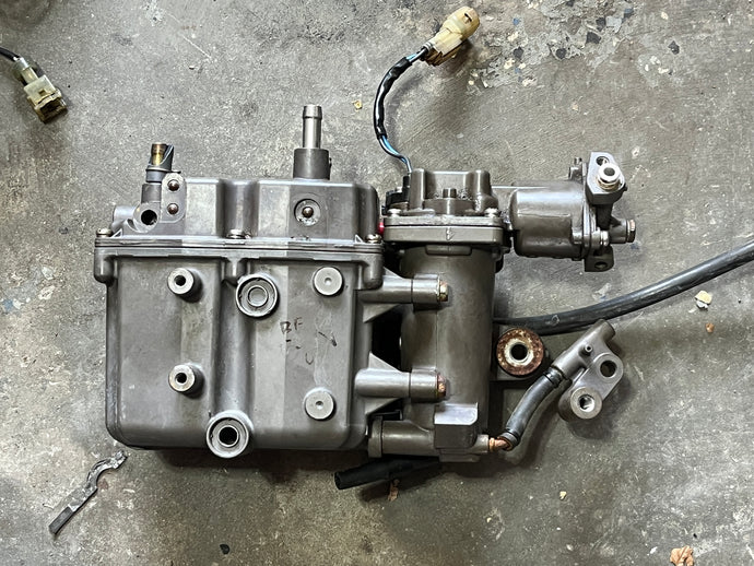 BF 135 150 hp Honda VST Vapor Separator Tank with Pump TESTED 2004+ VST 16730-ZY6-023 -033 -043 -063 - 16017-ZY6-023 FUEL PUMP MSDS 2004-up Four Stroke outboard
