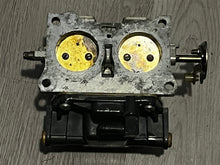 Load image into Gallery viewer, 90 hp Johnson Evinrude CARBURETOR SET two stroke 4 cylinder BODY 335830-AS BOWL 398554 56C JETS
