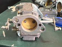 Load image into Gallery viewer, 50 40 hp Mercury CARBURETOR SET 823799T34 823799T35 823799T36 wme 93-1a 93-2a 93-3a 3 Cylinder Two Stroke 2005 Electric
