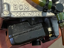 Load image into Gallery viewer, 40 30 hp Mercury CARBURETOR SET top 830276T27 middle 830276T11 bottom 830276T12  ENRICHENER 854254T four stroke 3 cylinder 40ELPT 2000 YAMAMERC Yamaha CARB 1 67C-14901-10-00 CARB 2 14902 CARB 3 14903 PRIMER STARTER 67C-14380-00-00
