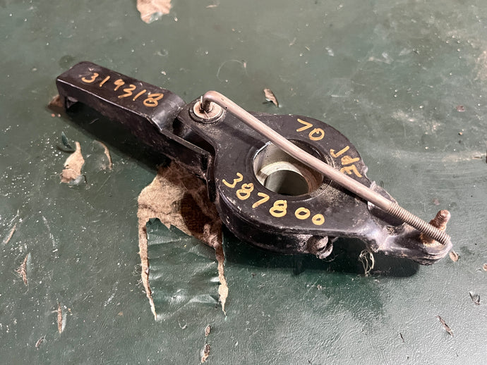 70 hp Johnson Evinrude THROTTLE LEVER 0387800 SPARK ADVANCE 0319318 THROTTLE LEVER TO CAM 0336424 two stroke