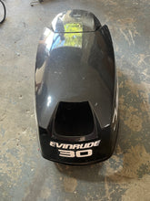 Load image into Gallery viewer, 30 25 15 hp Evinrude E-tec ENGINE COVER cowl 0285856 0285956 two stroke 2017 AB AF
