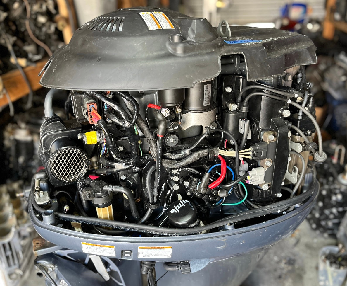 2018 F90 hp Yamaha Four Stroke Vmax 20” 1600 Hours with rebuilt lower Marine Parts Galore