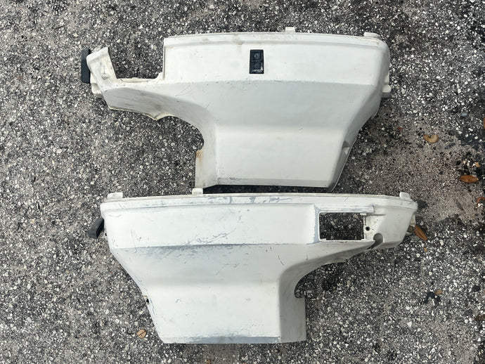 90 115 hp Johnson Evinrude side covers 0434645 0434646 433339 433338 Two Stroke 60 degree ois 1993-2000 v4