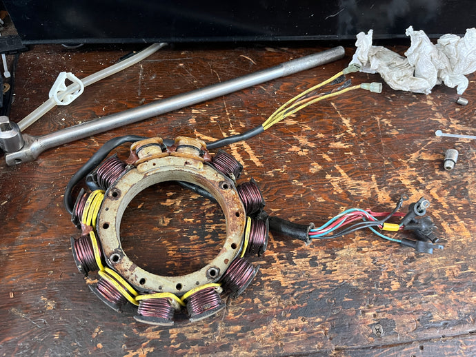 REPAIR 150 175 hp Mercury 398-9610a24 STATOR flat connectors 135-225 Two Stroke