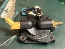 Load image into Gallery viewer, 115 75 90 HP Mercury OPTIMAX AIR COMPRESSOR HEAD with fittings 854334T02 885342001 and heat sensor Two Stroke DFI
