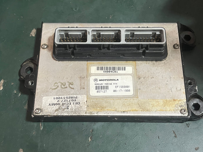 225 hp Mercury Optimax DFI 857127 EFIS69801 ECM Control Unit ecu two stroke ‘98