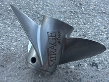 Cargar imagen en el visor de la galería, Mercury Marine 48-13703 MIRAGE PLUS 21 Pitch Propeller Stainless Steel 3-blade LH PROP for 6 Cylinder Yamaha Mercury
