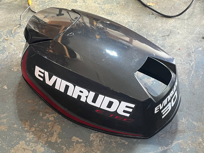30 25 15 hp Evinrude E-tec ENGINE COVER cowl 0285856 0285956 two stroke 2017 AB AF