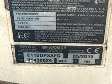 Load image into Gallery viewer, 115 hp Evinrude e-Tec POWER TRIM &amp; TILT ASSY 5005114 ptt Two Stroke 2015
