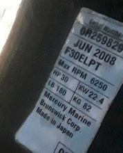 Cargar imagen en el visor de la galería, 30 25 hp Mercury POWER TRIM TILT ASSY ptt 851873T03 Four Stroke EFI
