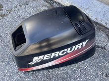 Load image into Gallery viewer, 50 hp Mercury TOP COWLING 825239T11 825239T12 two stroke 3 cylinder 1997-1998
