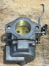 Load image into Gallery viewer, 70 hp Johnson Evinrude 313355 d2 d1 CARBURETOR w linkages, choke solenoid &amp; plunger TWO STROKE oem 0393546 0393547 CARBURETOR with linkages two stroke 1978-88
