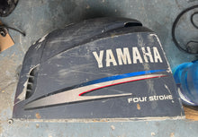 Cargar imagen en el visor de la galería, f 115 hp Yamaha 68V-42610-10-8D TOP COWLING four stroke 115 hp engine cover 2002-04
