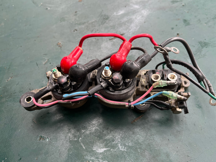 MFS 20 15 9.9 hp Tohatsu 3RS068990M ELECTRIC BRACKET ASSY 3H8760400M STARTER SOLENOID (Superseded by 3H8760400) 3C8725810M SOLENOID SWITCH, DOWN (PINK WIRE) 3C8725800M SOLENOID SWITCH, UP (BLUE WIRE) 3RS069010M BRACKET four stroke 2017-2022 MFS20e