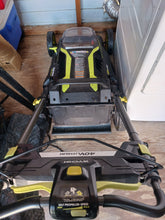 Load image into Gallery viewer, Ryobi 40 Volt Lithium Self Propelled AWD Lawnmover w charger and battery
