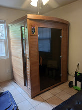Lade das Bild in den Galerie-Viewer, Infrared sauna Fit Bomb made by LuxSauna w owners manual
