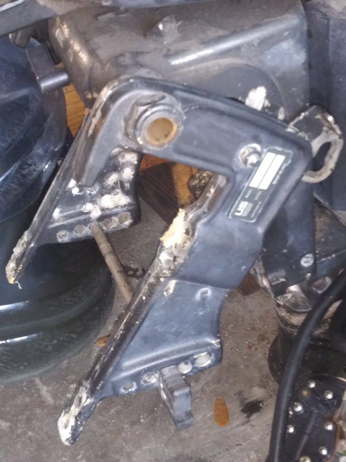 35 40 hp Force two cylinder pair of sternbrackets clamp bracket,