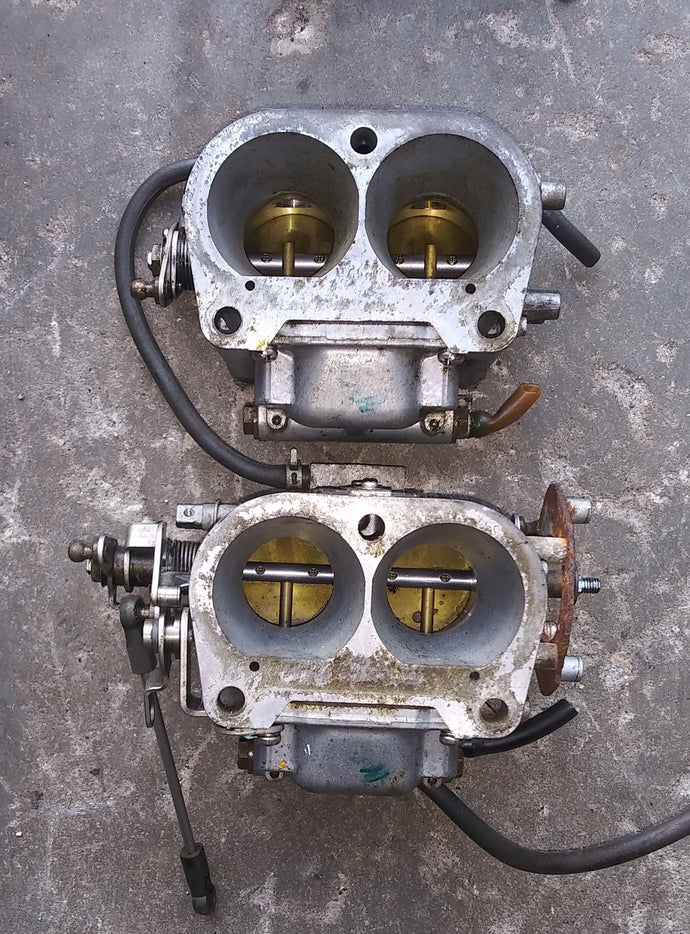 DT 100 hp Suzuki pair of carburetors - increase your 90 hp by changing carb assy