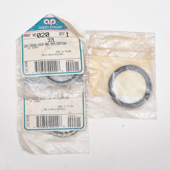 120 140 220 230 260 hp OMC 313353 0777935 lower gearcase seal, 35740 GLM, 9-60446 Mallory, 18-0130 Sierra stringer drive oil seal retainer