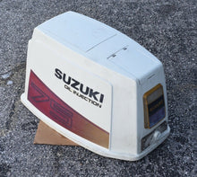 Load image into Gallery viewer, DT 75 85 hp Suzuki Cowling white engine cover 61404-95850-01T 2 cylinder Two Stroke
