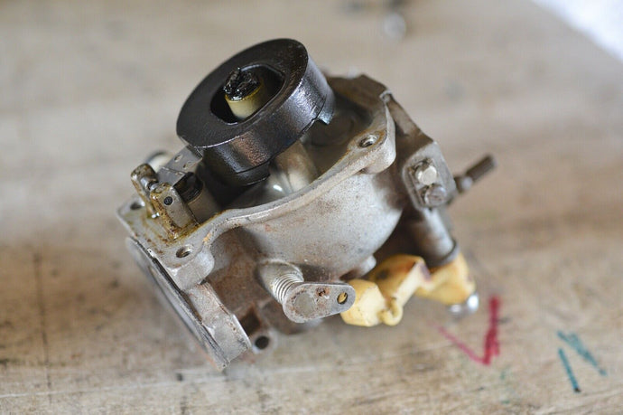 9.9 hp OMC Carburetor 319010 Johnson Evinrude OEM 1974-84, with throttle cam