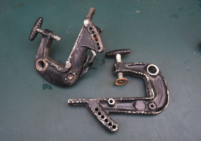 7.5, 9.8 hp mercury 110, stern brackets, port & stbd matching set, 1427-5612