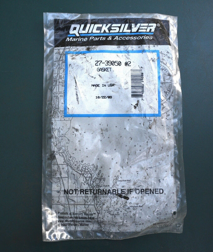 quicksilver gasket 27-39050 (2-pack) mercury, oem