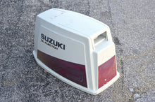 Load image into Gallery viewer, DT 75 85 hp Suzuki Cowling white engine cover 61404-95850-01T 2 cylinder Two Stroke
