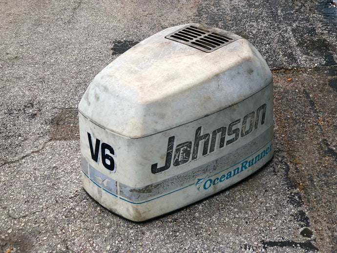 200 225 250 hp Johnson Ocean Runner 5001384 ENGINE COVER Cowl two stroke 0337791 air intake cover