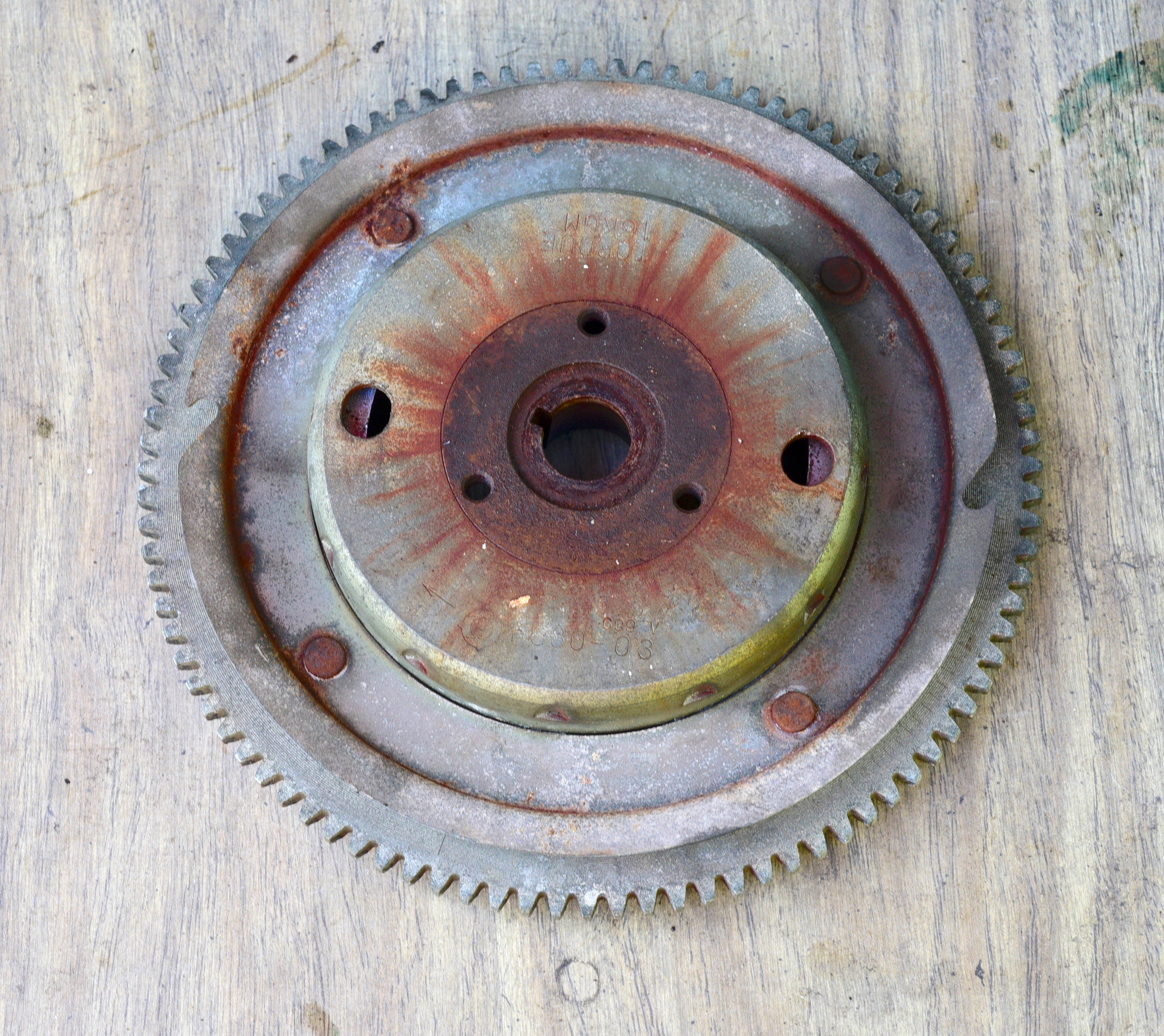 70 60 hp Yamaha Flywheel Rotor 6H2-85550-00-00 ROTOR ASSY two stroke 3 ...