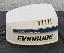 Cargar imagen en el visor de la galería, 90 115 hp Evinrude Ocean Pro top cowl 0435094 435094 engine cover Johnson
