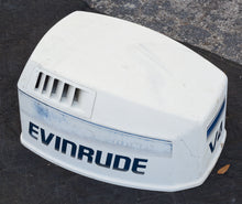 Cargar imagen en el visor de la galería, 90 115 hp Evinrude Ocean Pro top cowl 0435094 435094 engine cover Johnson
