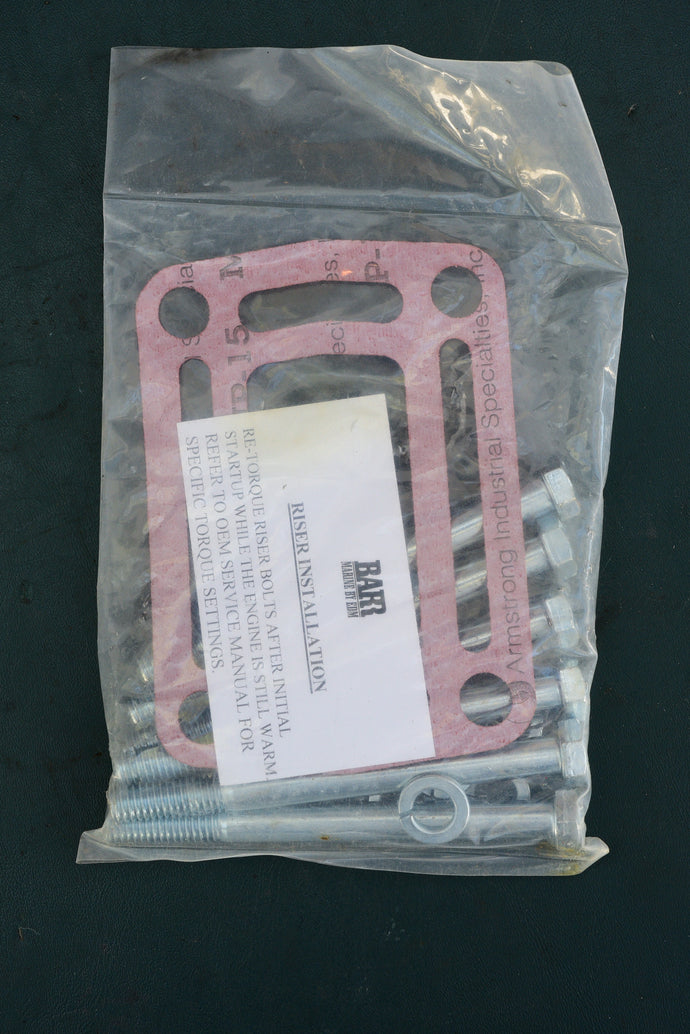 Barr Outboard Riser Installation hardware