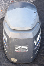 Load image into Gallery viewer, f 75 HP Yamaha Top Cowl, hood engine cover, cowling Four Stroke 6D6-42610-00-4D
