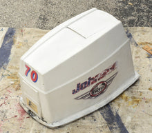 Load image into Gallery viewer, 70 hp Johnson 0435729 ENGINE COVER ASSEMBLY, 60 hp, 1993 two stroke, custom USA decals
