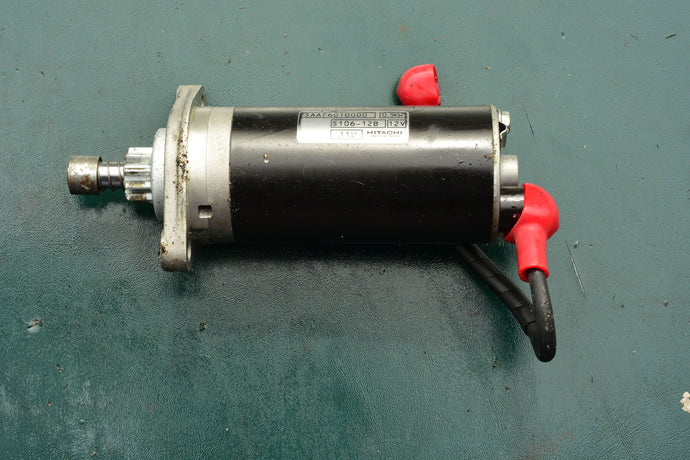 9.8 hp Tohatsu Nissan 3AA760100 STARTER MOTOR, four stroke, 8 hp compatible