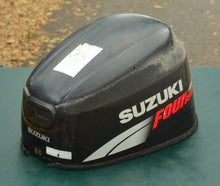 Cargar imagen en el visor de la galería, DF 25 hp Suzuki top cowl 61400-95Y22-0EP COVER SET, ENGINE, 2006-09 twin V 02502f-78001
