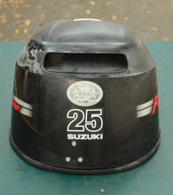 Cargar imagen en el visor de la galería, DF 25 hp Suzuki top cowl 61400-95Y22-0EP COVER SET, ENGINE, 2006-09 twin V 02502f-78001
