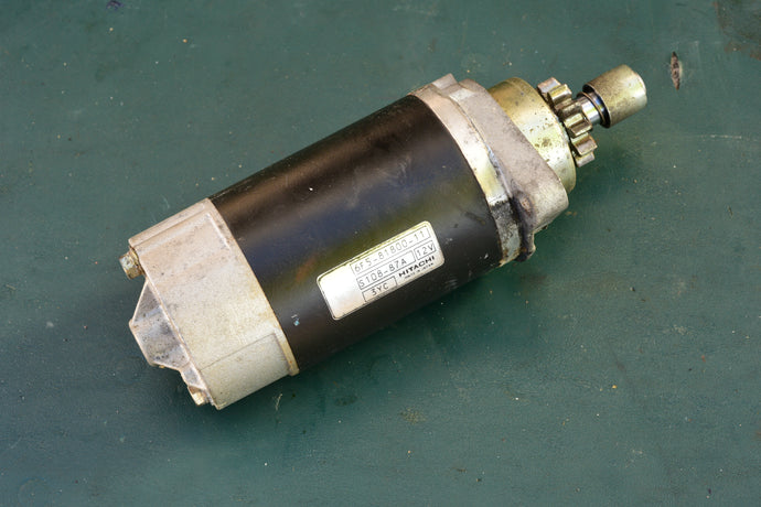 50 40 hp Yamaha 6F5-81800-11-00 STARTING MOTOR ASSY Two Stroke OEM