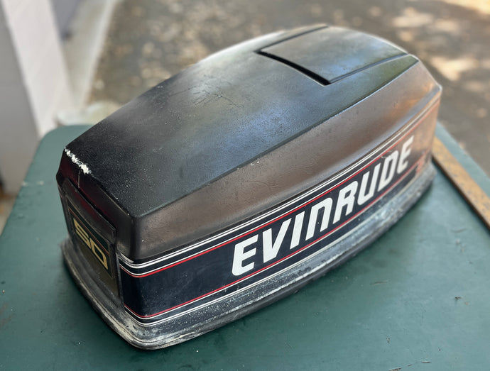 50 40 hp Evinrude 284138 Johnson 0284138 ENGINE COVER Two Stroke