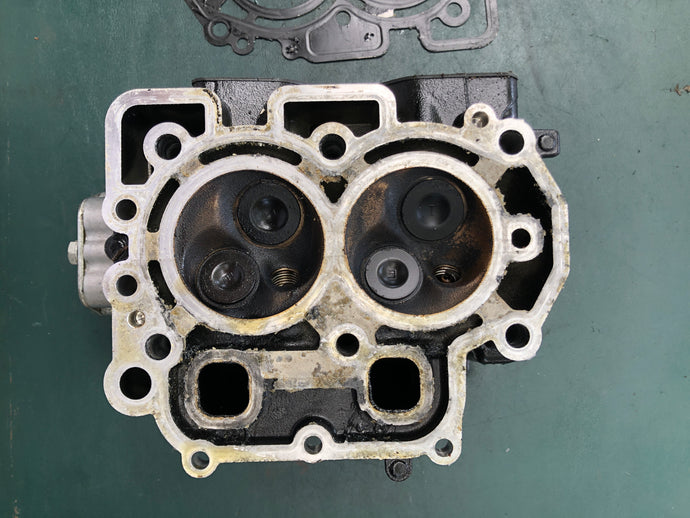 9.8 hp Tohatsu Nissan 3V1B010010 CYLINDER HEAD, four stroke, 8 hp compatible - PARTS, broken cam